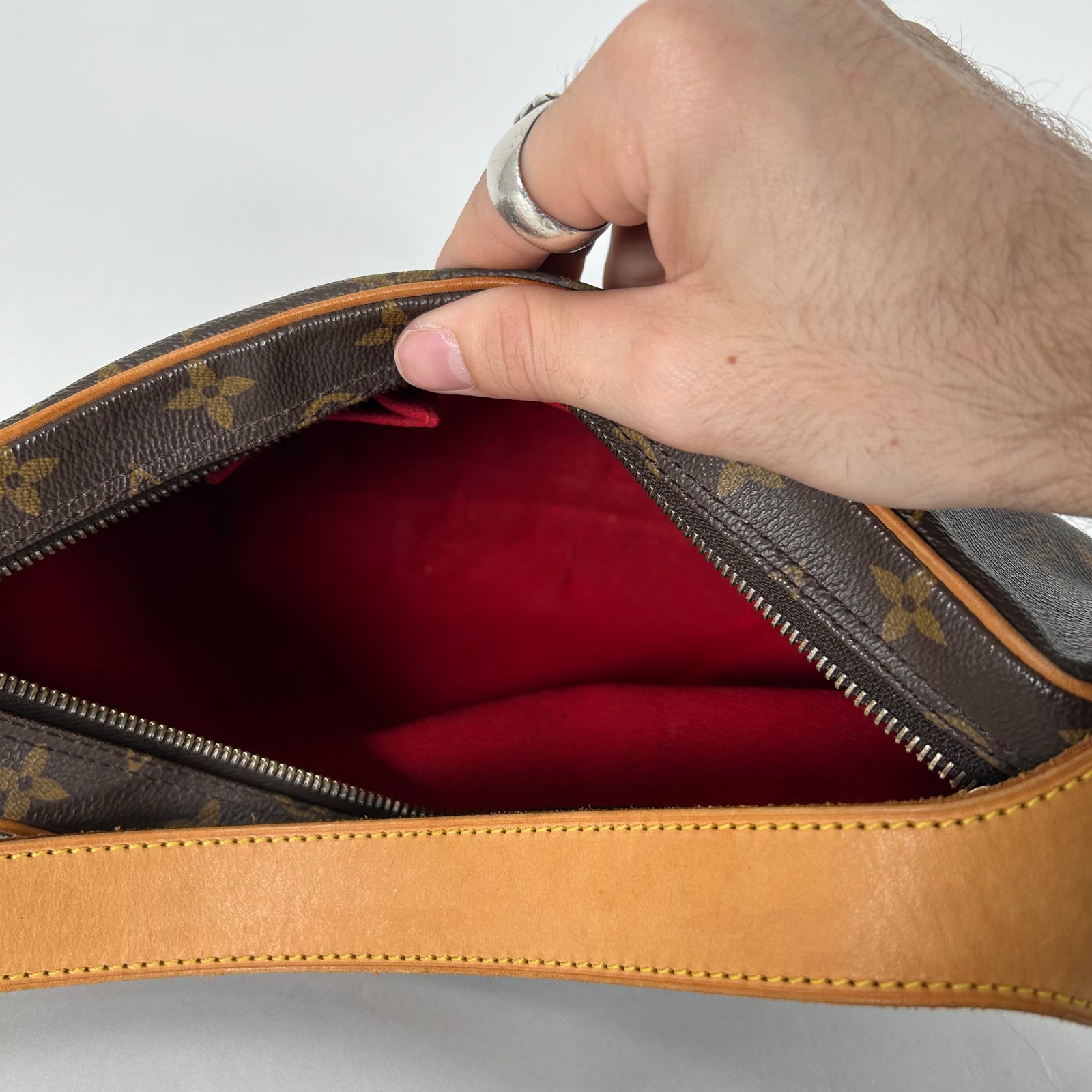 Louis Vuitton Vintage Croissant Hobo Bag