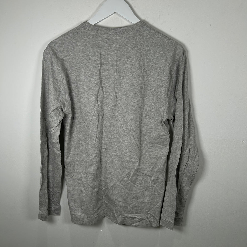CDG Play Heart Graphic Longsleeve Size M