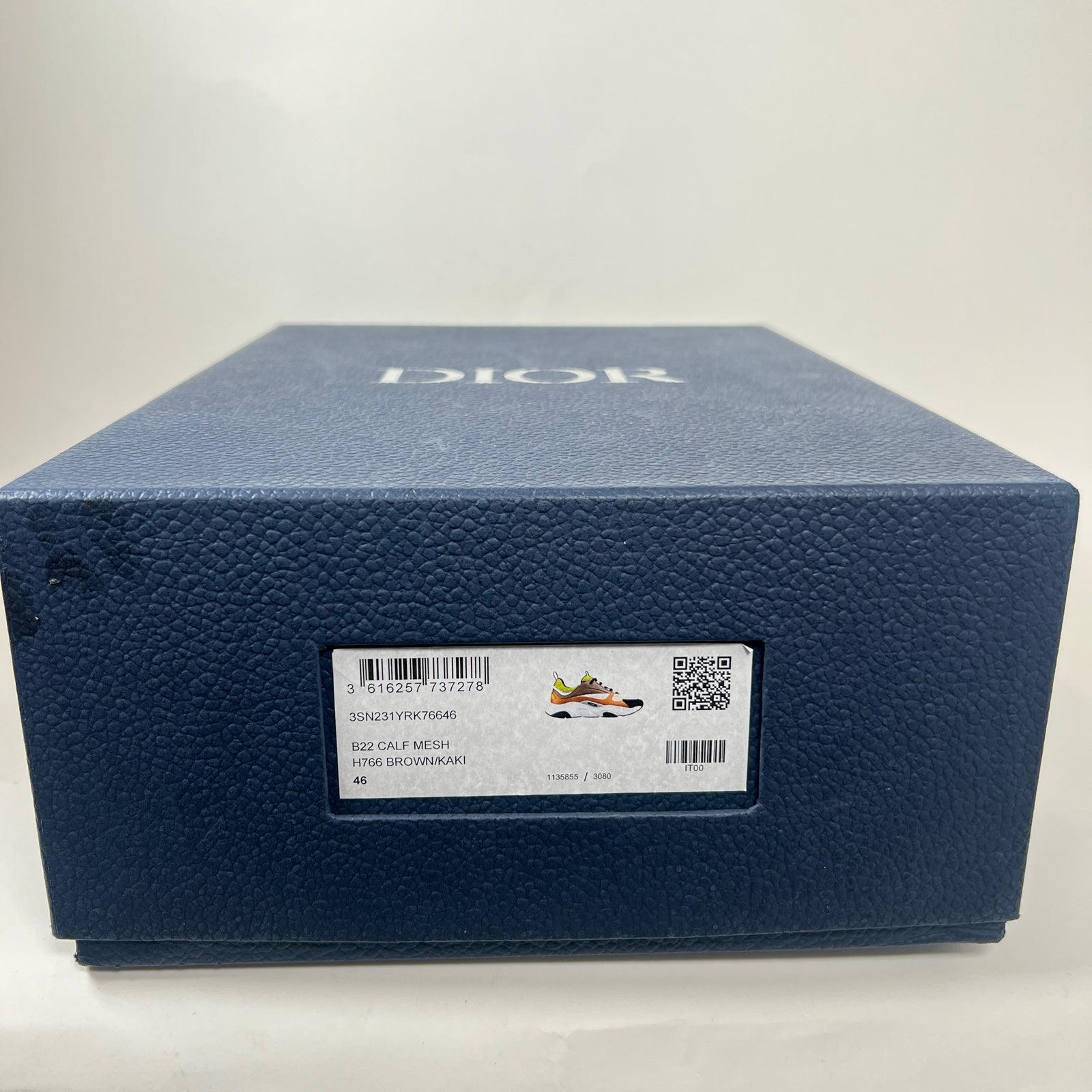 Dior B22 Brown/Khaki Sneaker Size 46