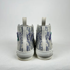 Dior x Kenny Scharf B23 Oblique High Top Sneaker Size 45
