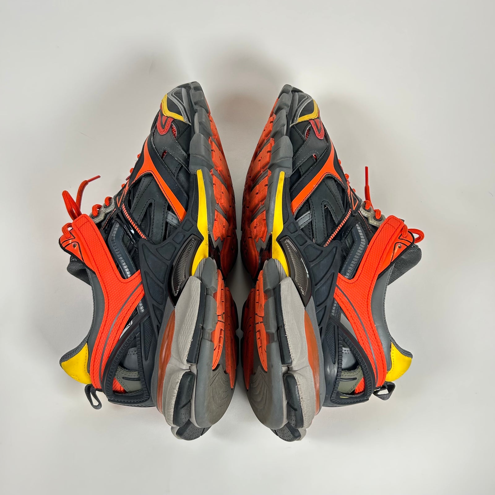 Balenciaga Orange/Yellow Track 2 Sneaker Size 44