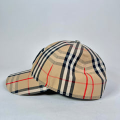 Burberry TB Check Baseball Cap