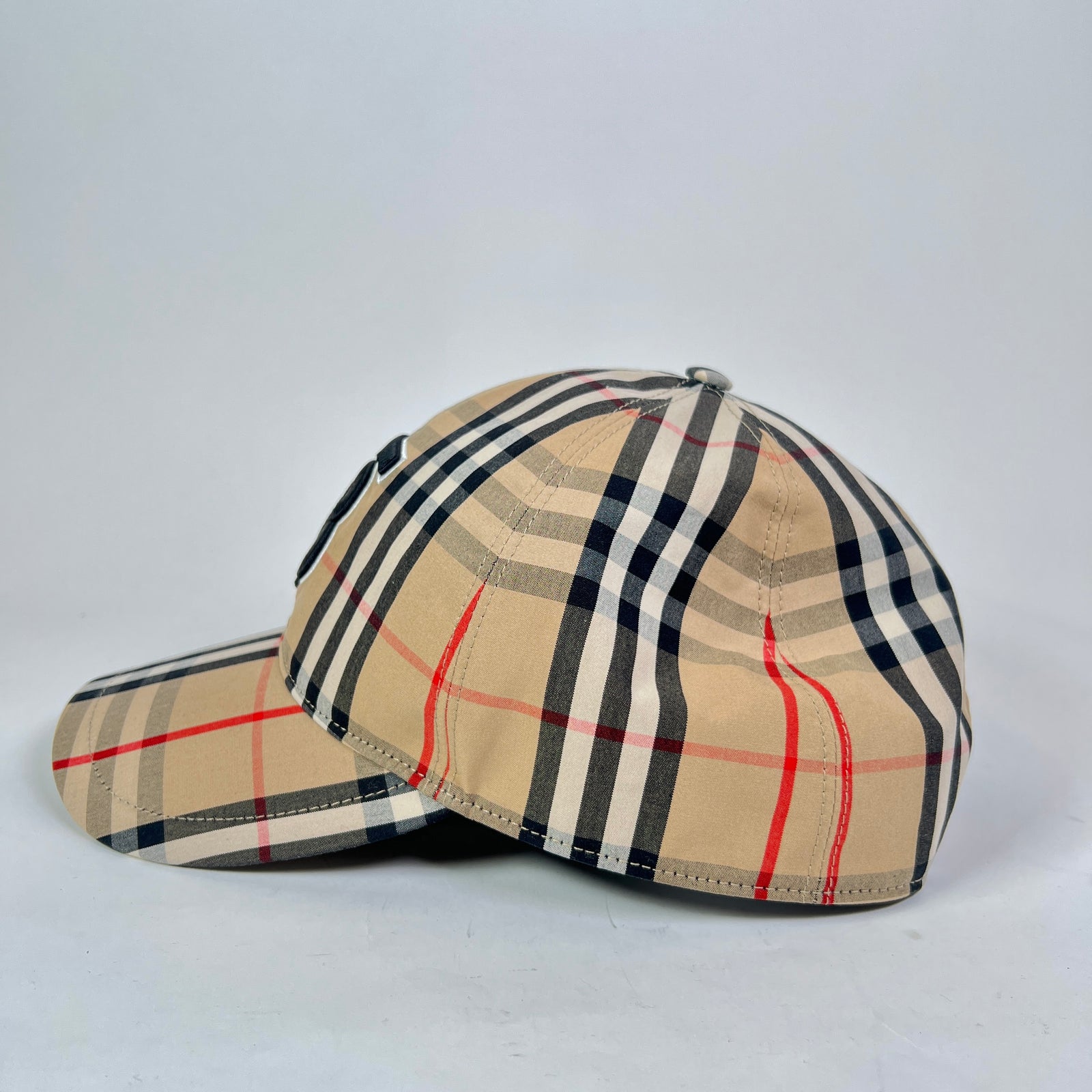 Burberry TB Check Baseball Cap