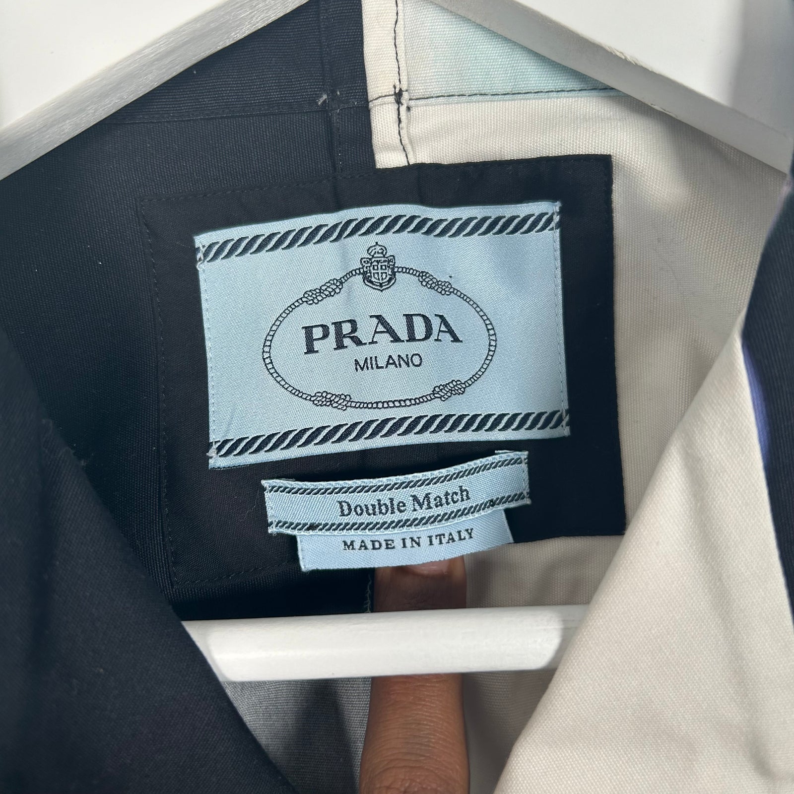 Prada Blue Flame Half Match Size XXL
