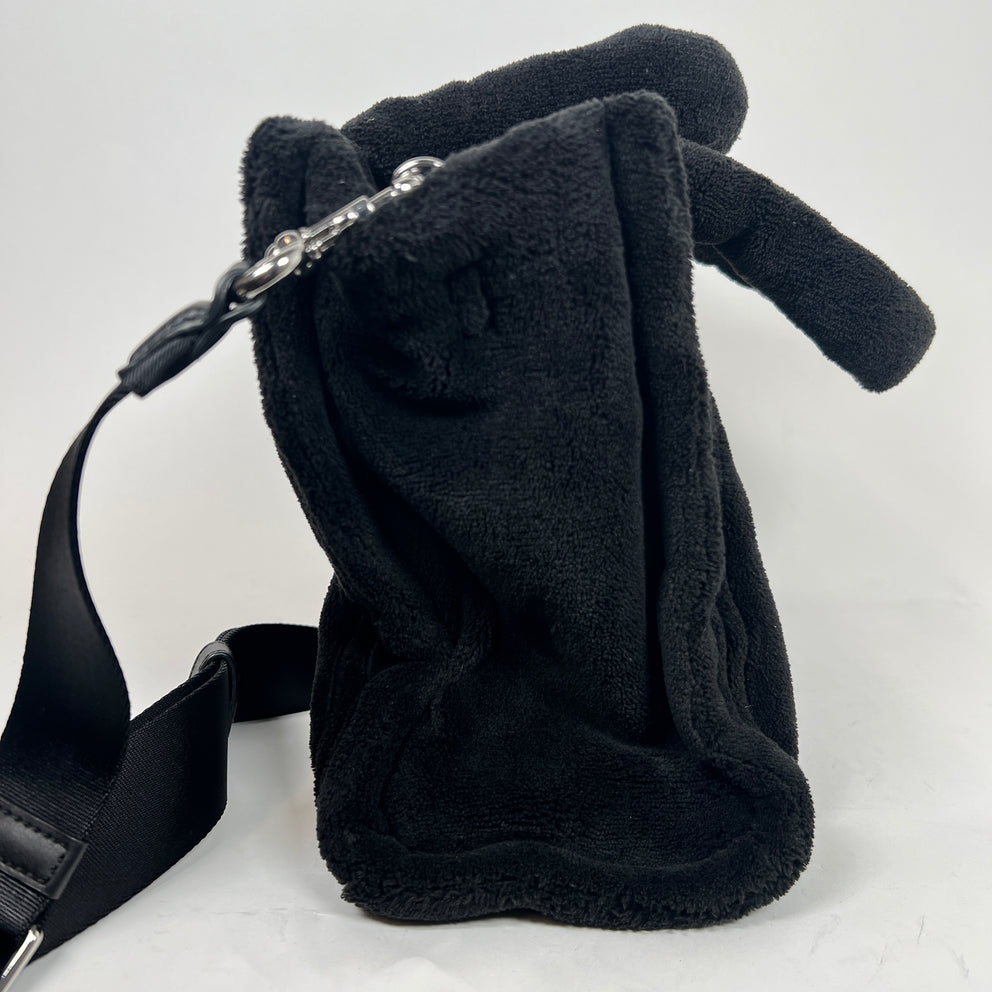 Marc Jacobs Black The Terry Medium Tote Bag