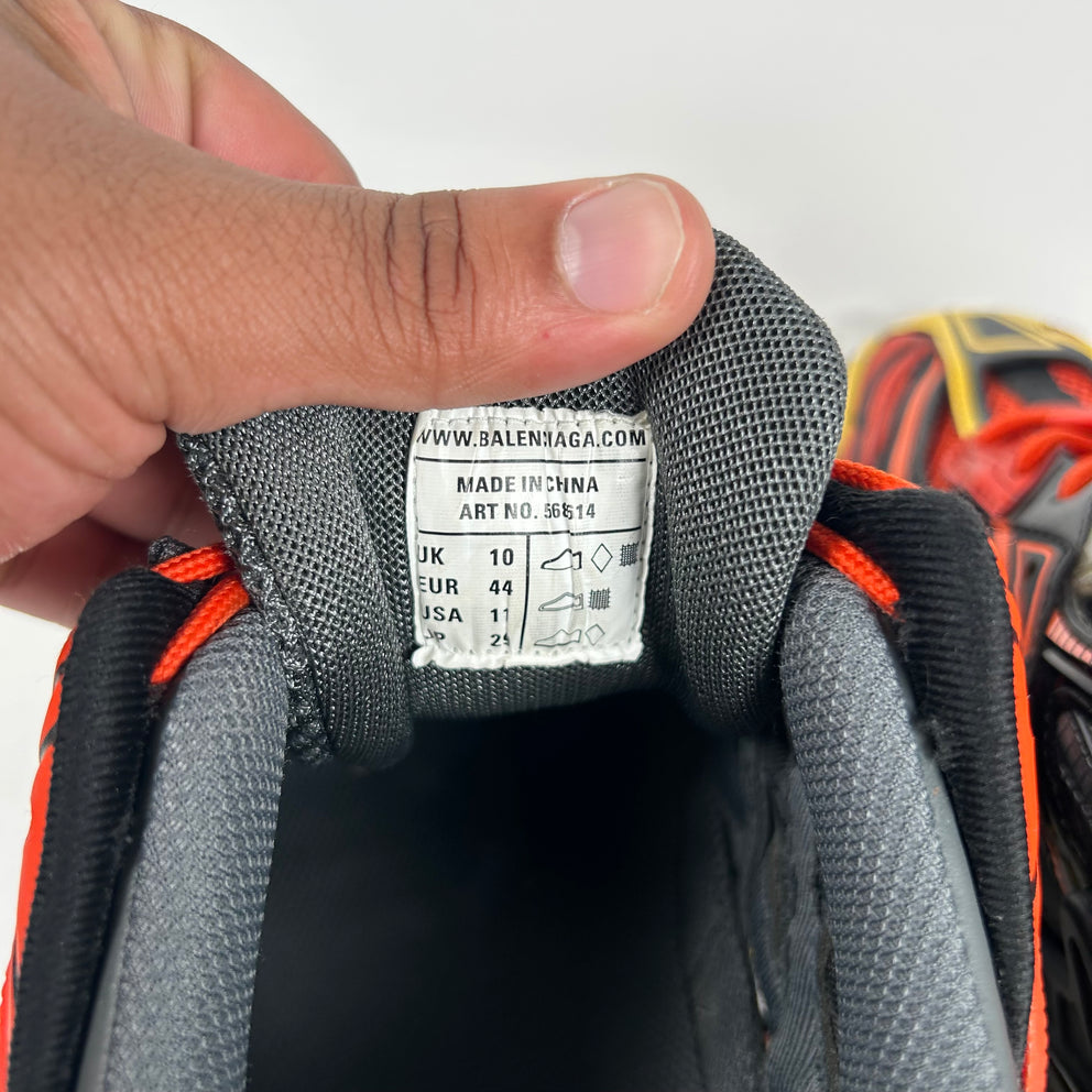 Balenciaga Orange/Yellow Track 2 Sneaker Size 44
