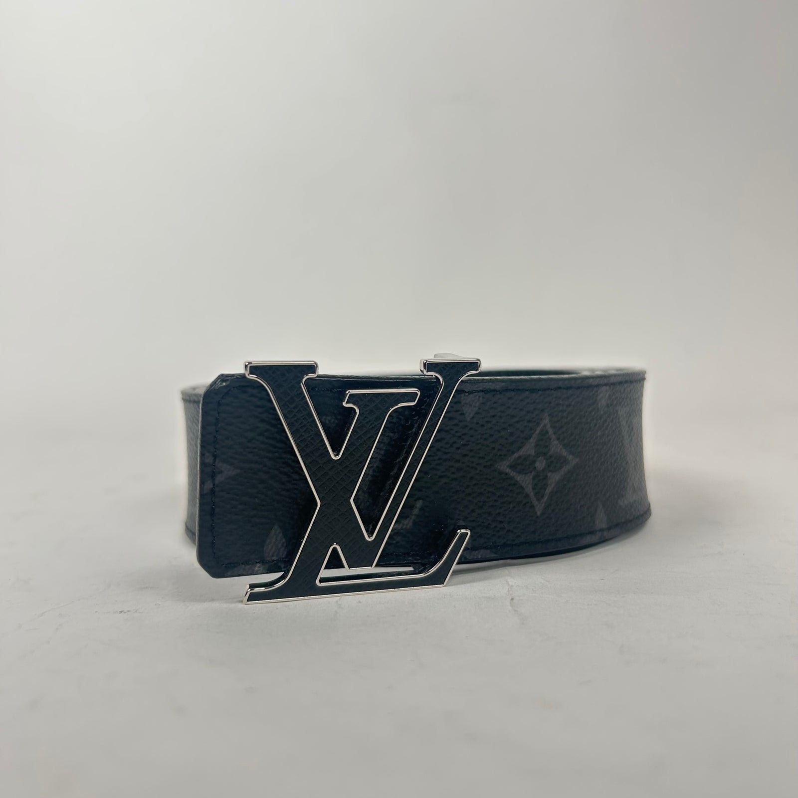 Louis Vuitton Black Monogram Belt Size 110