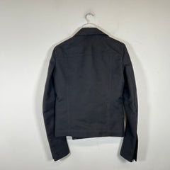 Rick Owens SS14 Vicious Black Fencing Jacket Size 48