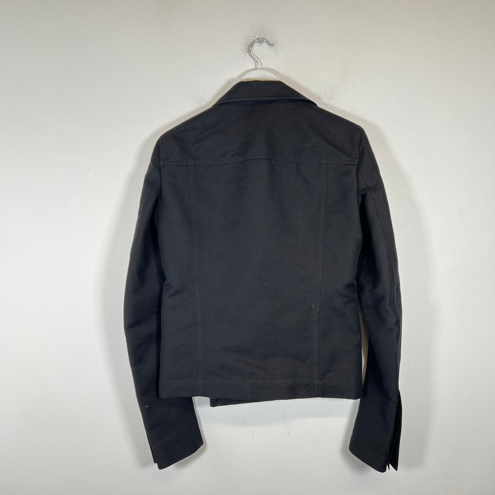 Rick Owens SS14 Vicious Black Fencing Jacket Size 48