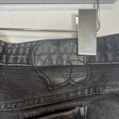Number (N)ine Black Pain Denim Size 30