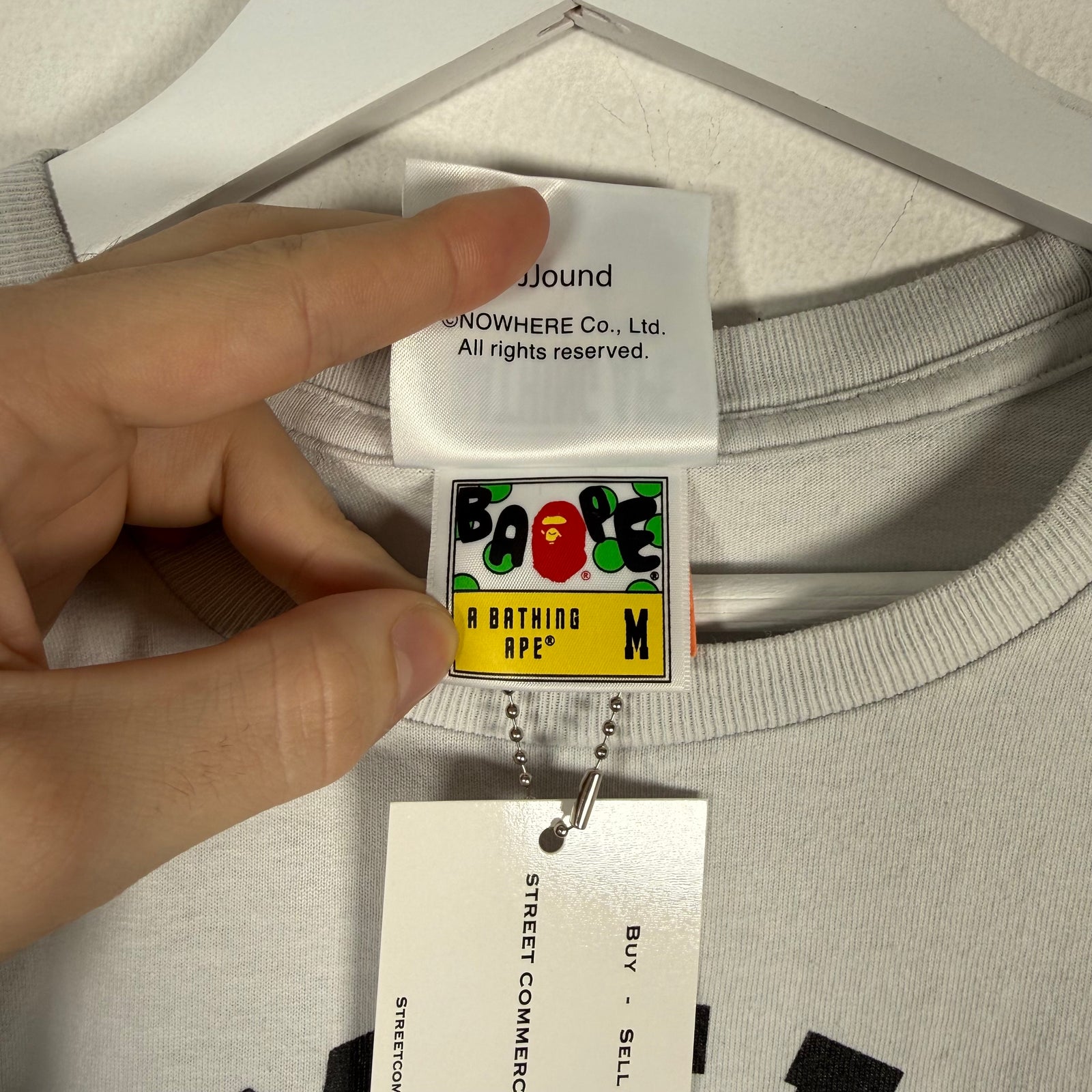 Bape x JJJound 'Timeless' Graphic T-Shirt Size M