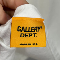 Gallery 'G-Ball' Graphic White T-Shirt Size L