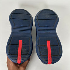Prada Navy Rubber Cups Size 40