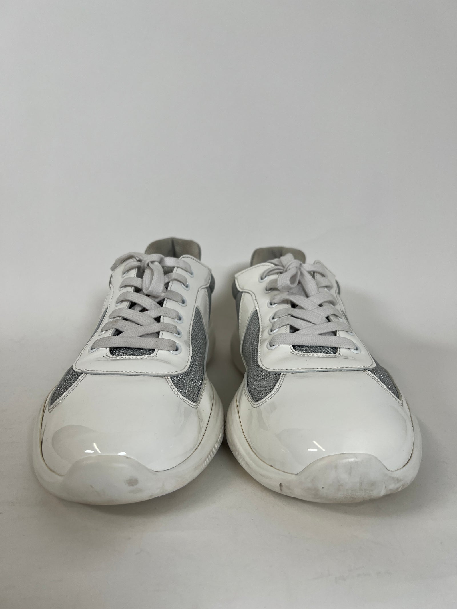 Prada White Cups Size 12