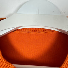 Louis Vuitton Orange Embroidered Signature T-Shirt Size M