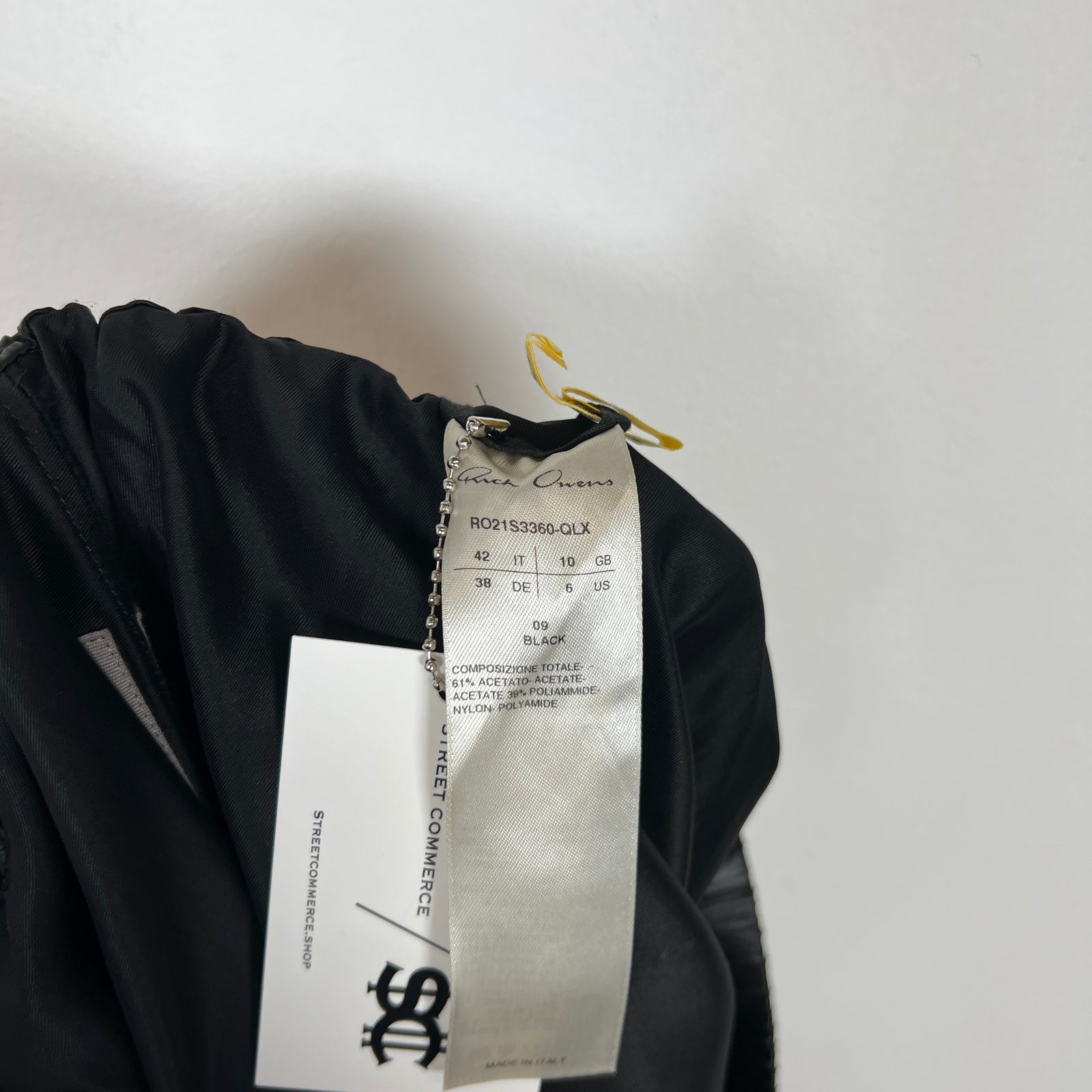 Rick Owens Phlegethon Boxer Shorts Size S
