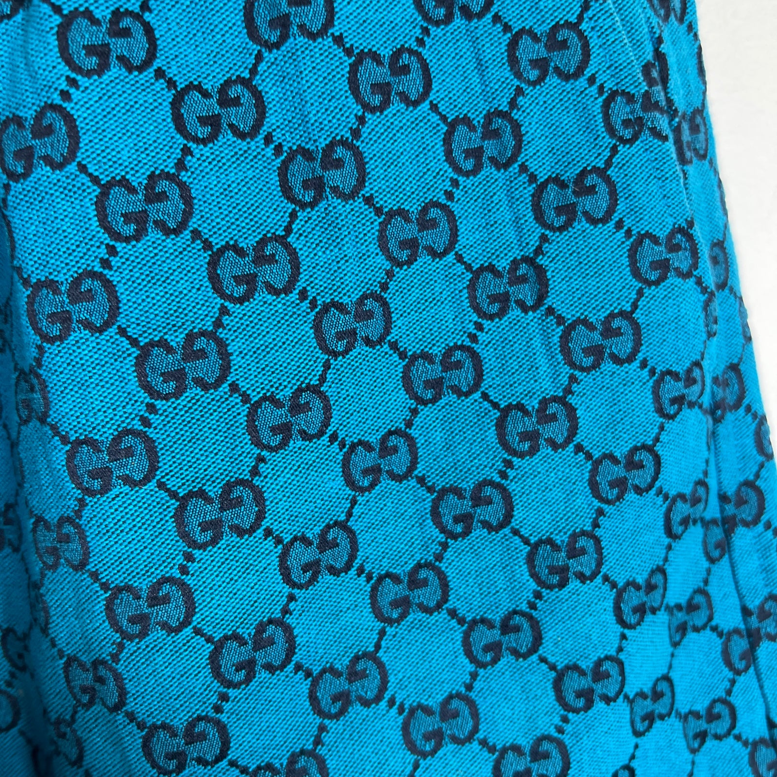 Gucci Blue GG Shorts Size XL