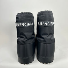 Balenciaga Black Alaska Nylon Boots OSFA