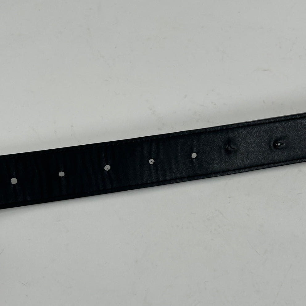 Vivienne Westwood Orb Logo Buckle Belt Size 36