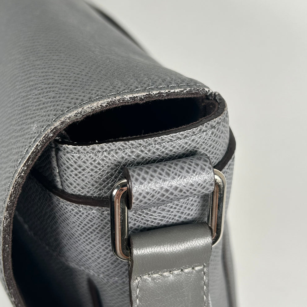 Louis Vuitton Grey Messenger Bag
