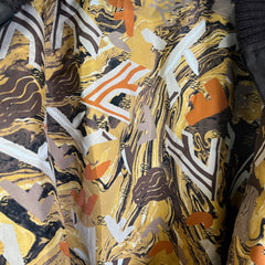 Fendi FF Marble-Effect Reversible Bomber Jacket