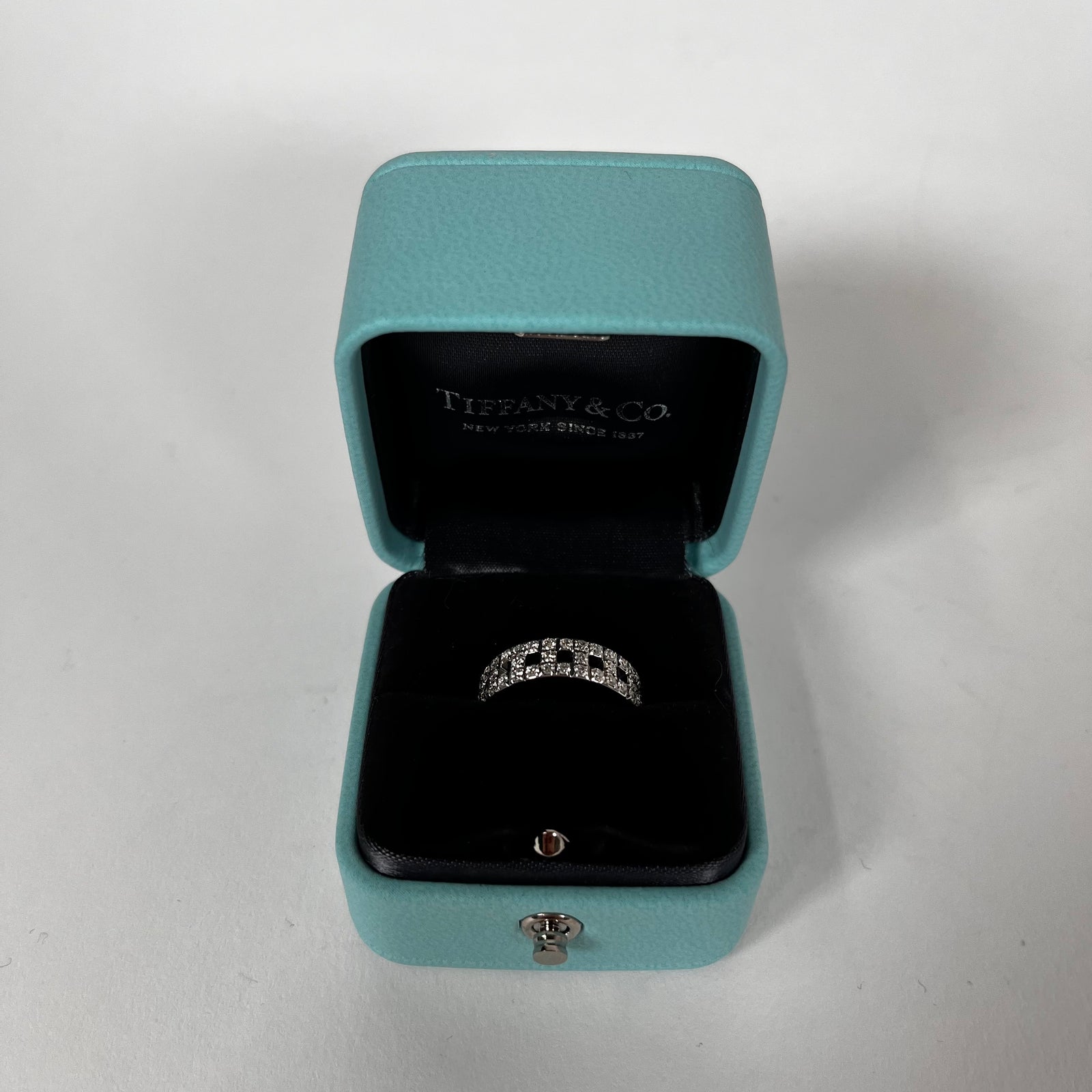 Tiffany 'T' True Wide Band Ring