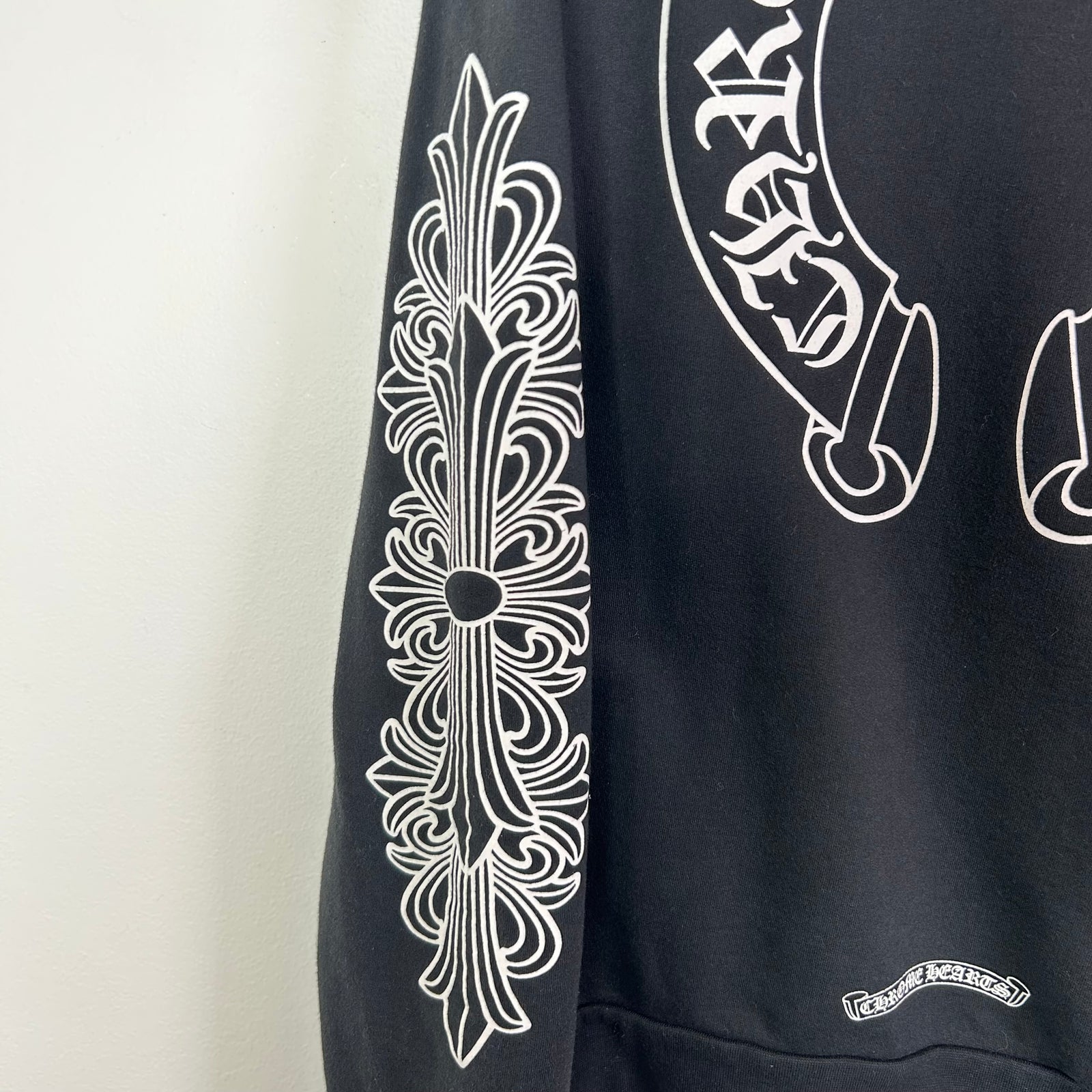 Chrome Hearts Floral Horseshoe Hoodie