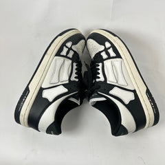 Amiri Black/White Skel Low-Top Sneaker Size 37