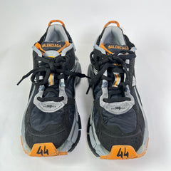 Balenciaga Black/Orange Nylon Runner