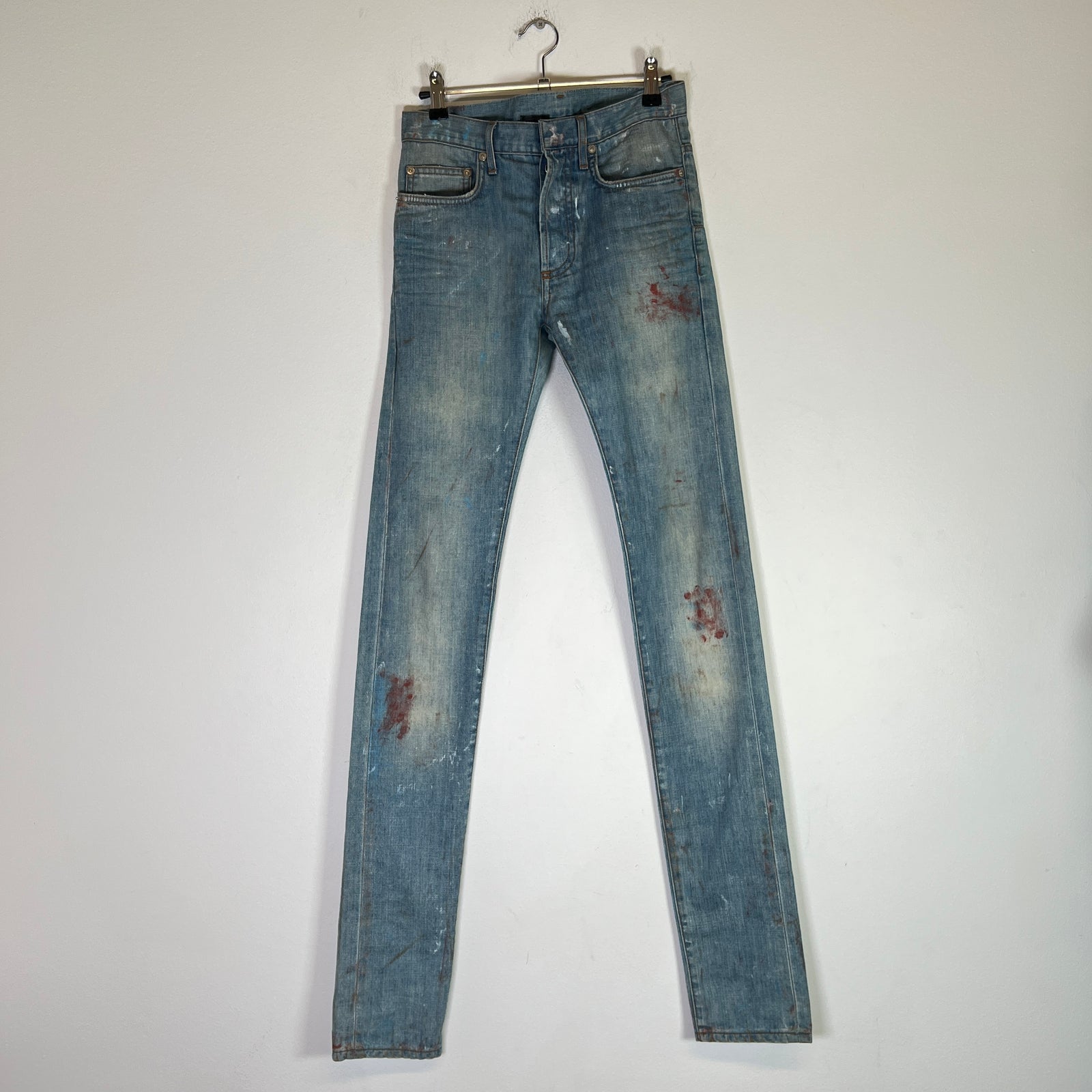Dior Homme SS10 KVA 'Wildcat' Denim Jeans Size 26