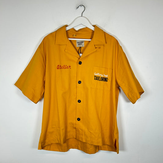 Gallery Dept Yellow Atelier Work Shirt Size XXL