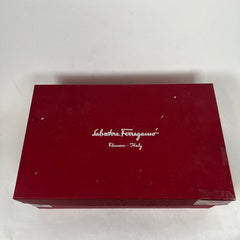 Salvatore Ferragamo Brown Leather Mason Loafers Size 8.5