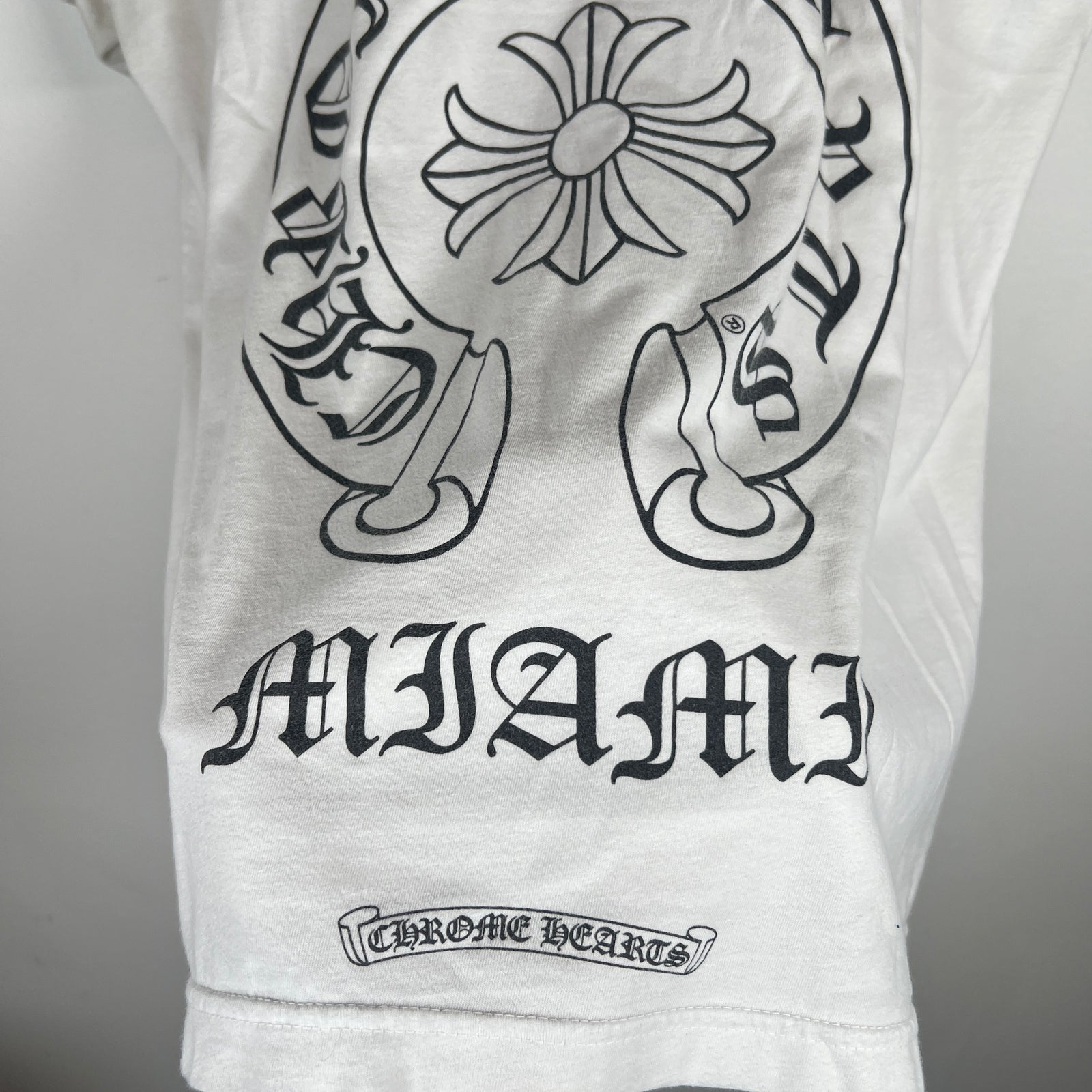 Chrome Hearts Horseshoe Miami T-Shirt Size L