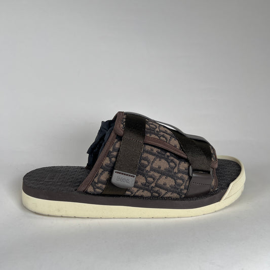 Dior Brown Alpha Sandal Size 46