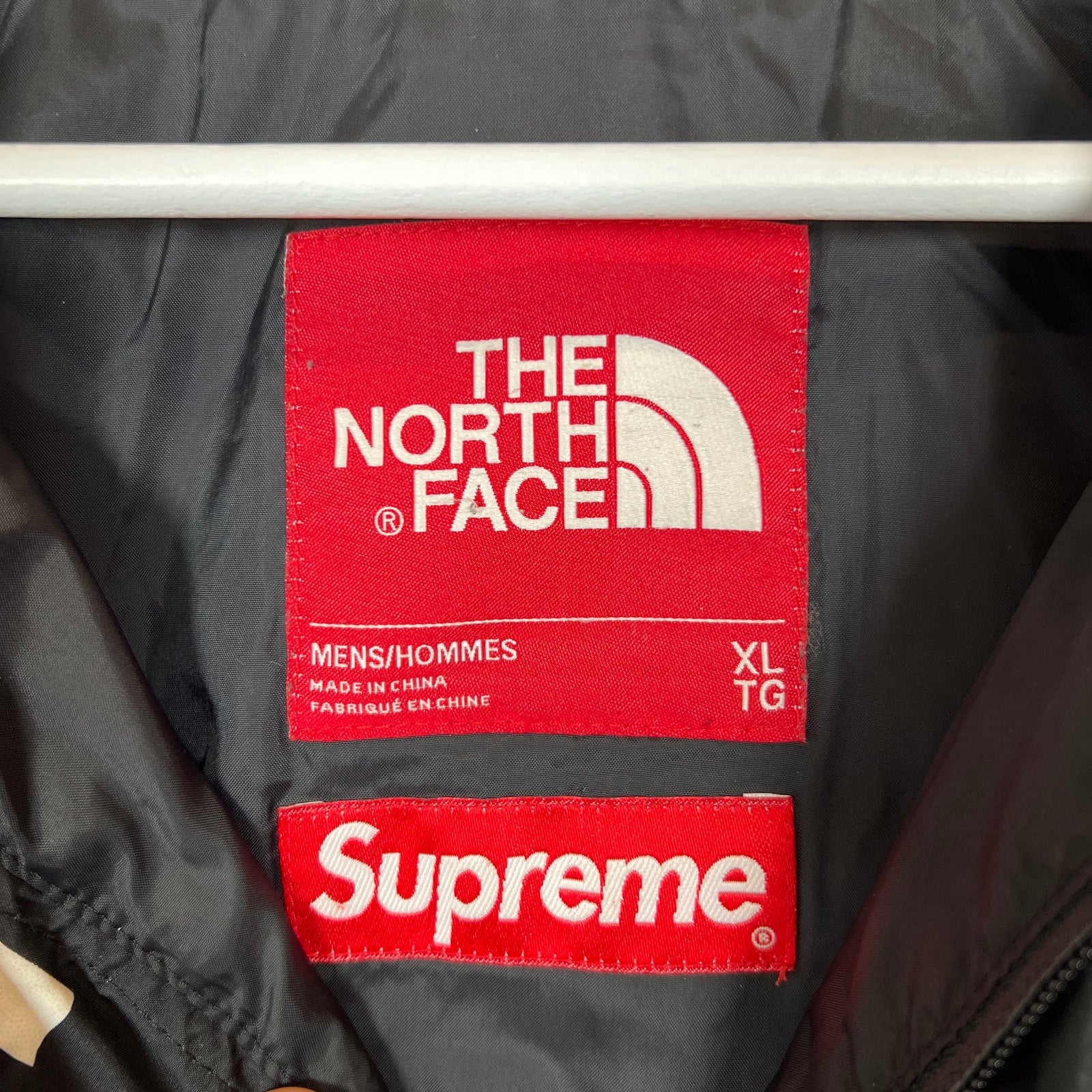 Supreme x The North Face Black By Any Means Necessary Mountain Jacket Size XL