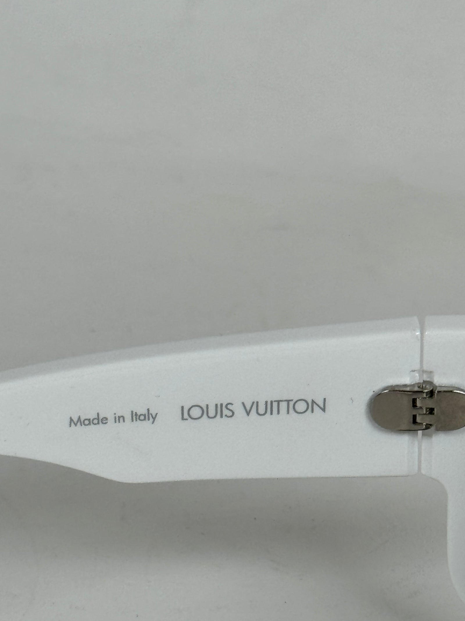 Louis Vuitton White Cyclone Sport Sunglasses