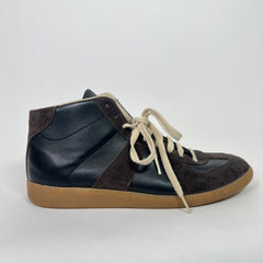 Maison Margiela Brown Replica Mid-Top Gats