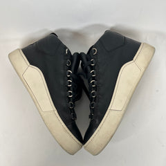 Balenciaga Black Lambskin Arena Sneaker Size 42