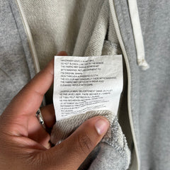 CDG Play Grey Zip-Up Hoodie Size S