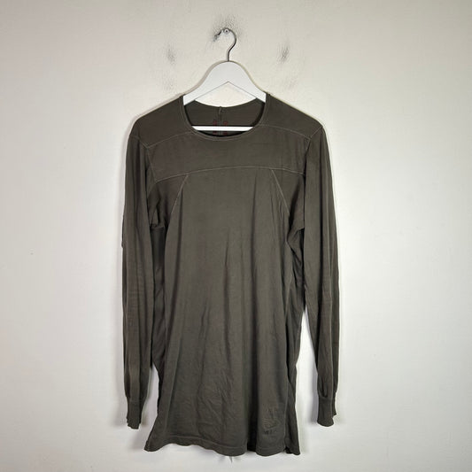 Rick Owens DRKSHDW Dark Dust Basic Ribbed Longsleeve