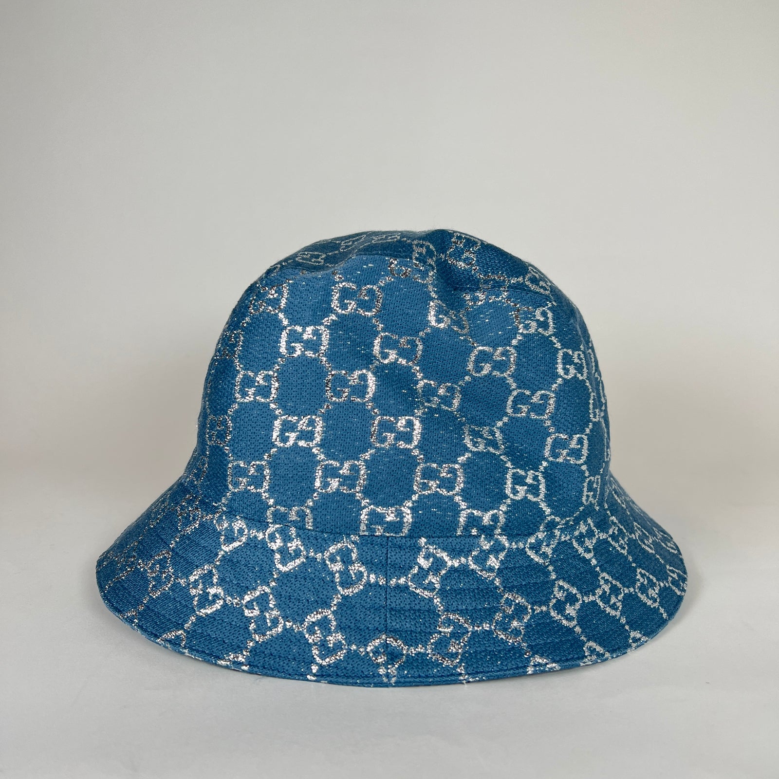 Gucci GG Sparkly Bucket Denim