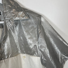 Raf Simons Silver Sleeve Button Up Size S