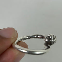 Chrome Hearts Silver .925 Cross Nail Ring Size 9.5