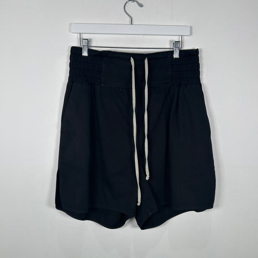 Rick Owens Fogachine Black Boxing Shorts Size L