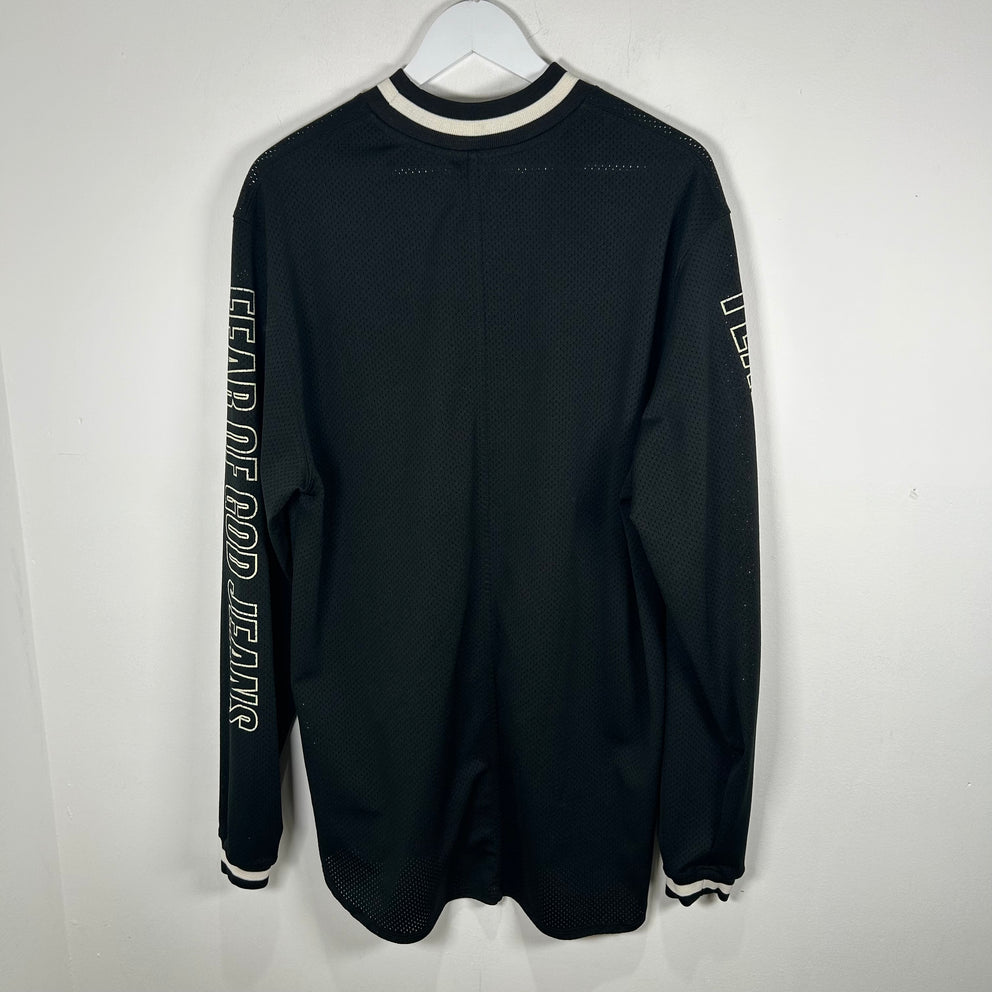 Fear of God Black Basketball Jersey Size M