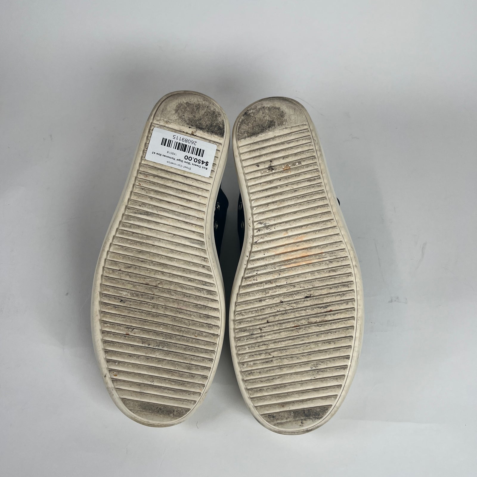 Rick Owens 'Slow Urge' Ramones Size 42