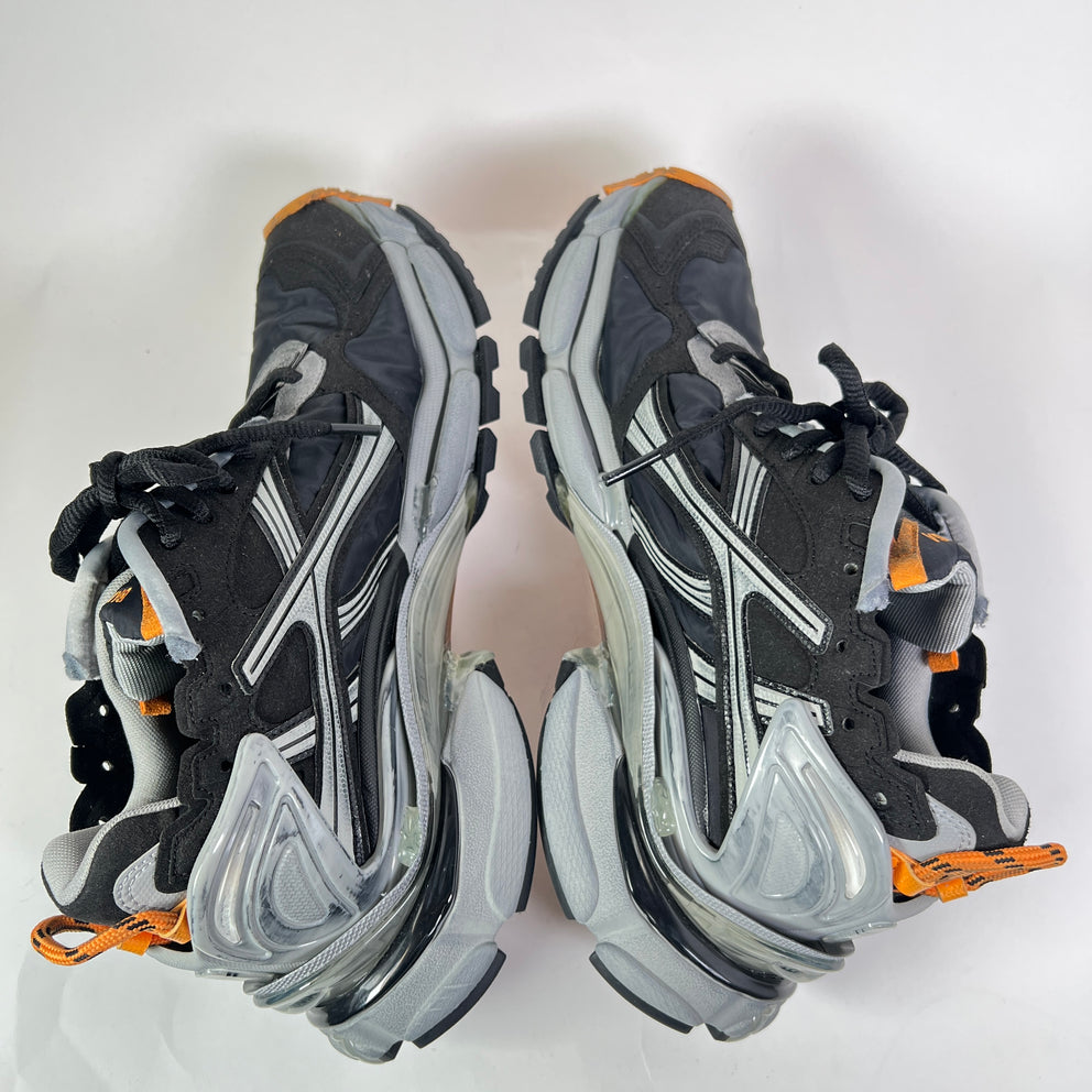 Balenciaga Black/Orange Nylon Runner