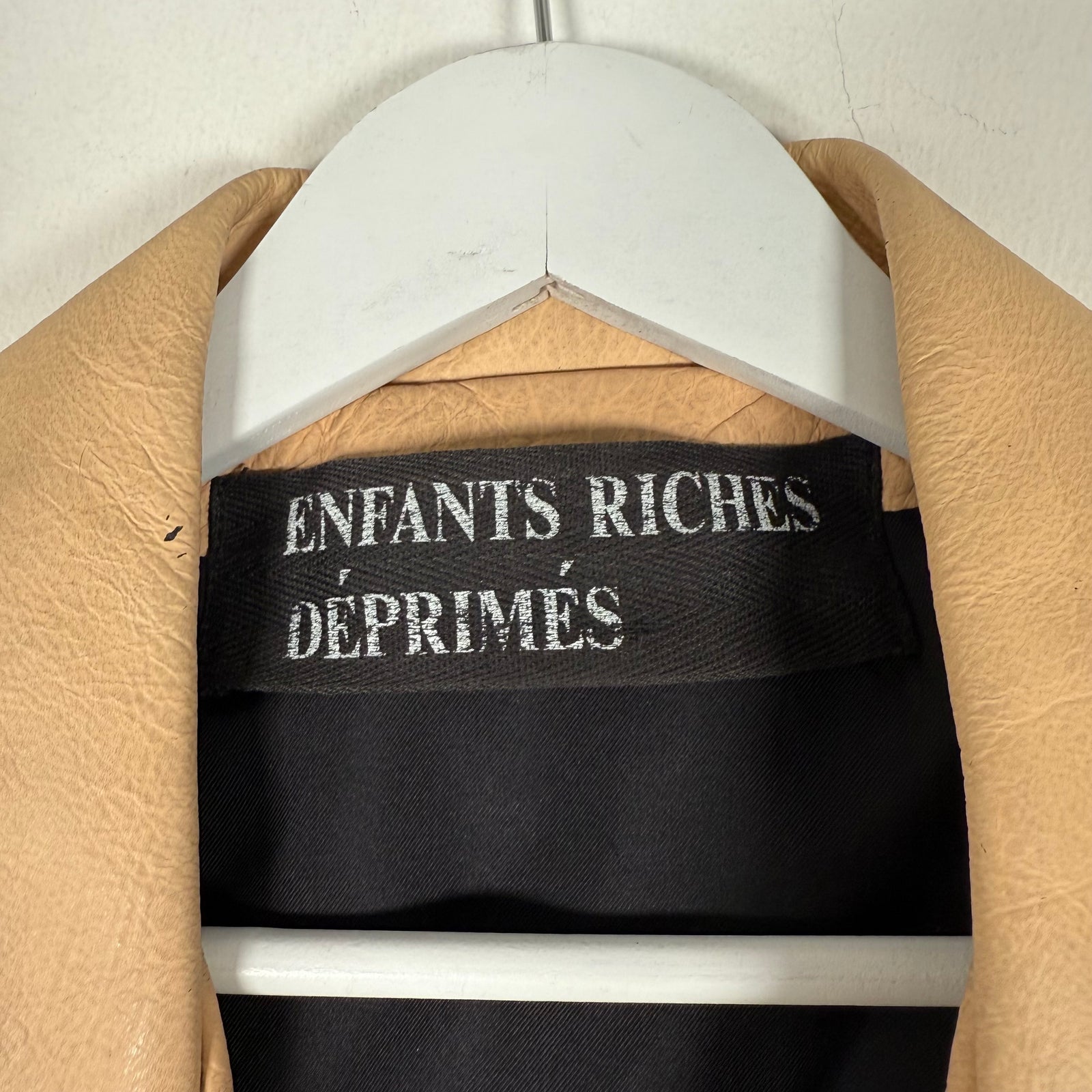 Enfant Riches Deprimes Painter Leather Jacket Size L