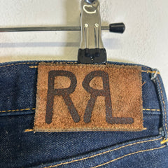 RRL Indigo Straight Leg Jeans Size 34