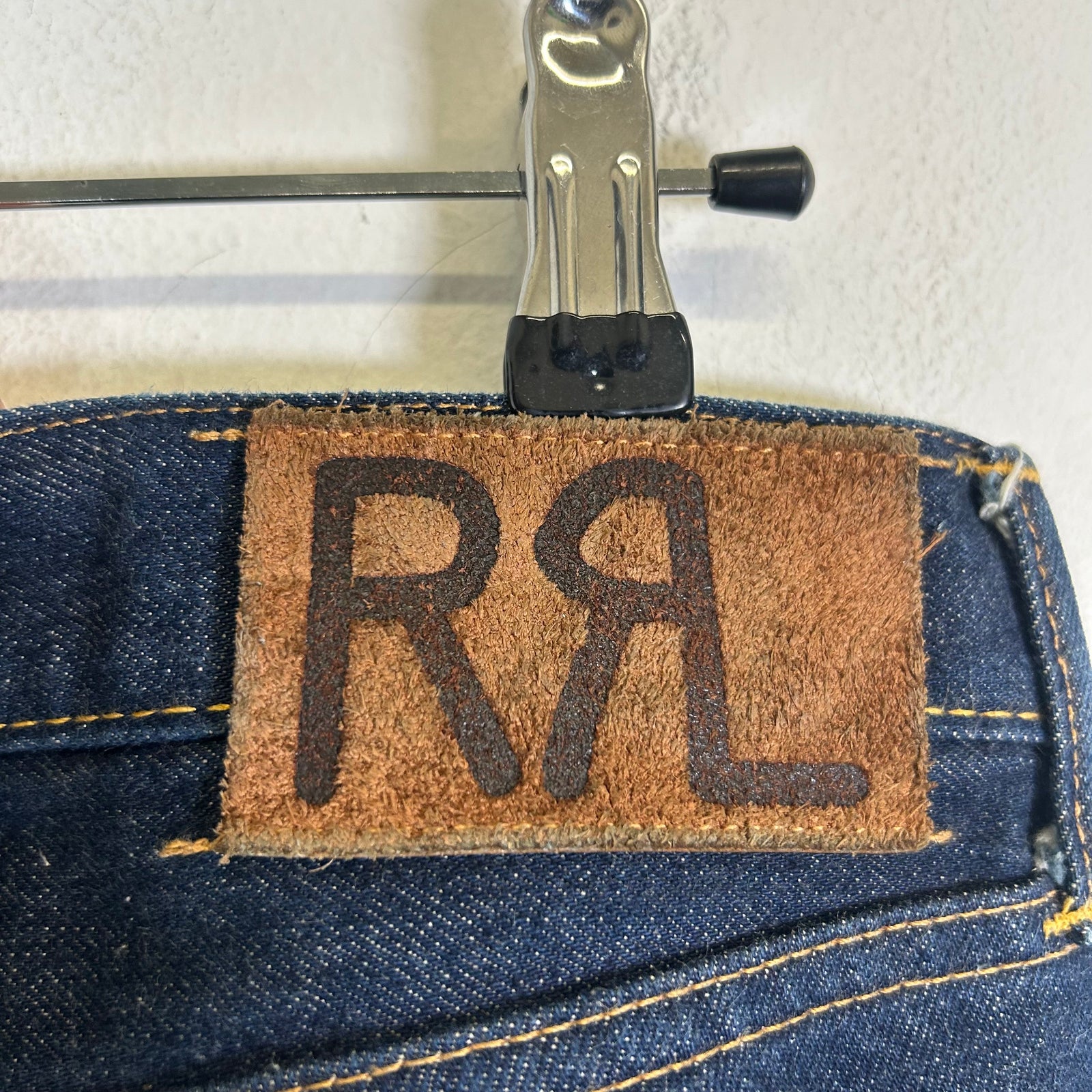 RRL Indigo Straight Leg Jeans Size 34